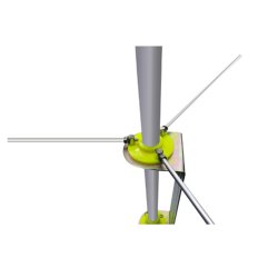 Base antenna PNI DBA27, 26-28 MHz, 620 cm, connector SO-239, 5 elements