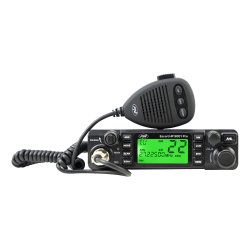 CB PNI Escort radio station HP 9001 PRO ASQ adjustable, AM-FM, 12V / 24V, 4W, Scan, Dual Watch, ANL,