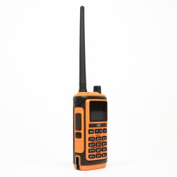Portable VHF/UHF radio station PNI P17UV dual band 144-146MHz and 430-440MHz, 999CH, 1500mAh, Scan, 