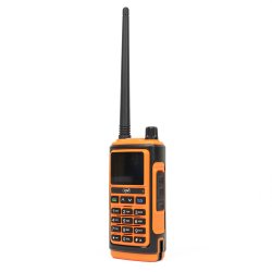 Portable VHF/UHF radio station PNI P17UV dual band 144-146MHz and 430-440MHz, 999CH, 1500mAh, Scan, 