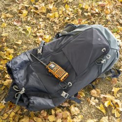 Portable VHF/UHF radio station PNI P17UV dual band 144-146MHz and 430-440MHz, 999CH, 1500mAh, Scan, 