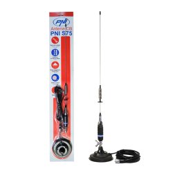 CB PNI S75 antenna with butterfly, 26-28MHz, spike length 54 cm, magnet 125mm included