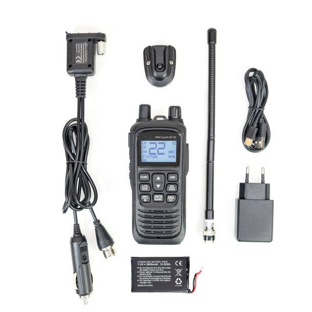  PNI Escort HP 92, multi standard, 4W, 12V, AM-FM, NRC, Dual Watch, Roger Beep, adjustable ASQ SQ, V