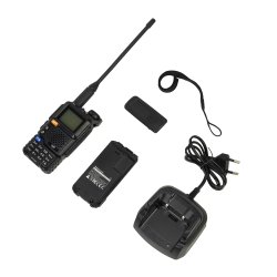 Portable VHF/UHF radio station PNI P18UV, dualband, 144-146MHz and 430-440MHz, 200CH, VOX, Scan, Rad