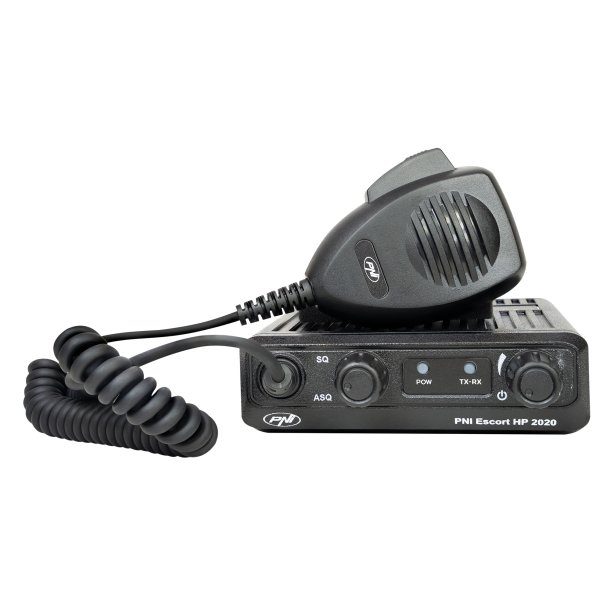 CB radio station PNI Escort HP 2020, single channel, 22 frequency, 27.225 MHz only, FM, without noise, the most quiet station