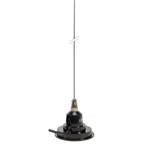 VHF300 magnet antenne med 4m kabel og plugg 134 - 174 MHz, 136 cm