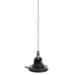 VHF300 magnet antenne med 4m kabel og plugg 134 - 174 MHz, 136 cm