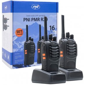 Lisensfrie radioer i par med 16 kanaler