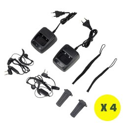 Pakketilbud 8 PMR R40 camo Lisensfrie radioer