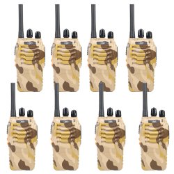 Pakketilbud 8 PMR R40 camo Lisensfrie radioer