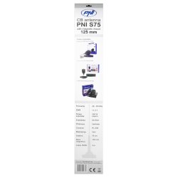 CB PNI S75 antenna with butterfly, 26-28MHz, spike length 54 cm, magnet 125mm included