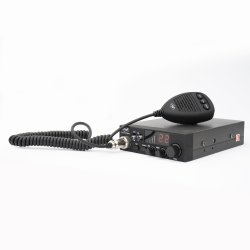 CB PNI radio station HP 8024 Escort with adjustable ASQ and 12V-24V power supply