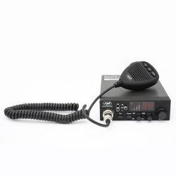 CB PNI radio station HP 8024 Escort with adjustable ASQ and 12V-24V power supply