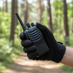 Kit of 6 portable radio stations PNI PMR R40 PRO batteries, chargers and headphones included
