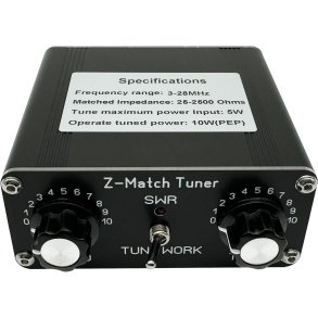 Z-Match QRP tuner