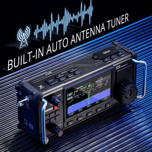 Xiegu X6200 HF/50MHz Portable SDR Transceiver