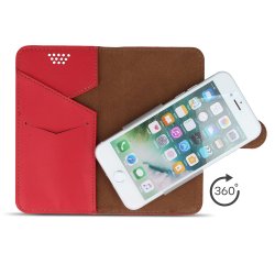 Smart Universal Rotating case 6,1-6,7" 167x80 red