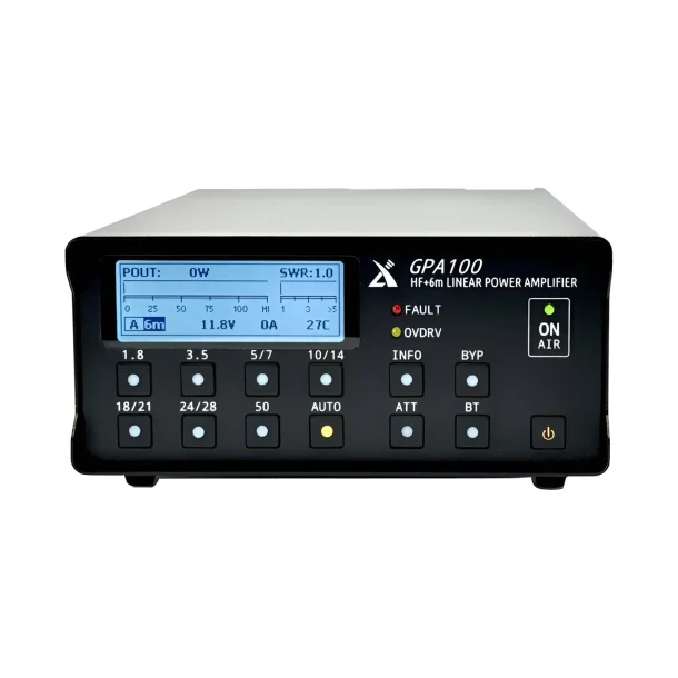 Xiegu GPA100 100W solid state amplifier