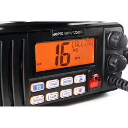 JOPIX MARINE 3500G MARINE VHF RADIO WITH DSC AND GPS