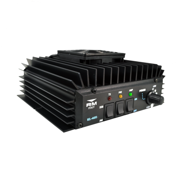 RM Italy KL 405v HF Linear Amplifier med vifte