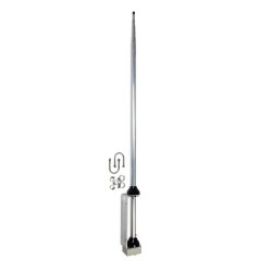 Moonraker GPA-80HP 1kW Aluminum Vertical Base Antenna � High-Power 80m-6m HF Base Station Antenna with Unun Match Box and SO239 Connector