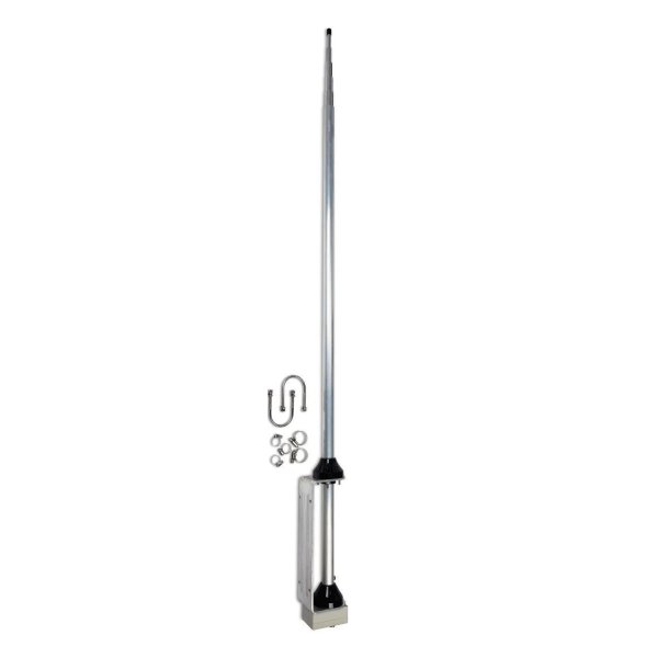 Moonraker GPA-80HP 1kW Aluminum Vertical Base Antenna � High-Power 80m-6m HF Base Station Antenna with Unun Match Box and SO239 Connector