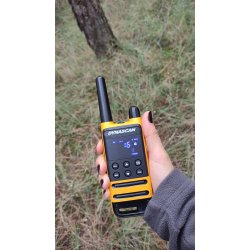 Dynascan P19 Pair of Walkies PMR-446 free use with case