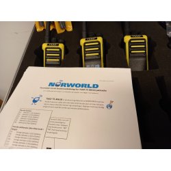 TSSD TS-M610 jaktradio med hidden display - 3pack koffert