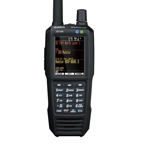 Uniden Bearcat SDS-100E Digital Handheld Scanner � True I/Q SDR Receiver with Activated DMR and NXDN (IPX4 Weather Resistant)