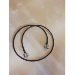 100cm Rg 58 MED uhf Han plugg, Norskprodusert hy kvalitet         