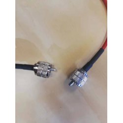 50cm Rg 58 MED uhf Han plugg, Norskprodusert hy kvalitet