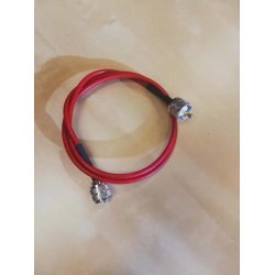 100cm Rg 58 MED uhf Han plugg, Norskprodusert hy kvalitet