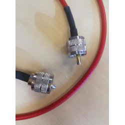 100cm Rg 58 MED uhf Han plugg, Norskprodusert hy kvalitet