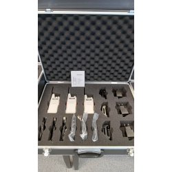 6stk security UHF radioer, proff pakke