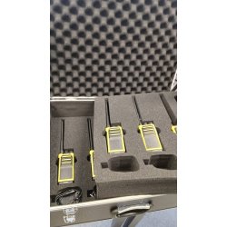 TSSD TS-M610 jaktradio med hidden display 6 pack radiokoffert.