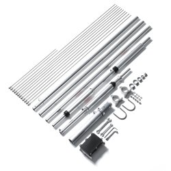 Xiegu VG4 4-Band Base Station Vertical Antenna | for HF Transceiver | 40m/20m/15m/10m