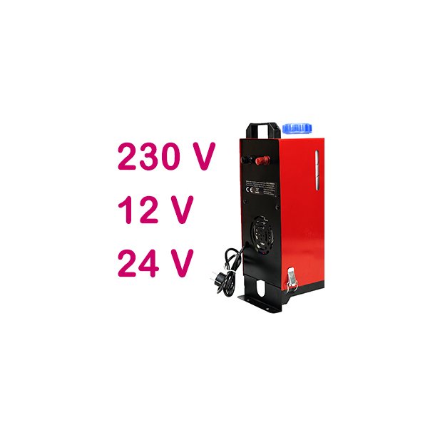 5KW DIESEL VARMER, 12VOLT, 24VOLT OG 220VOLT