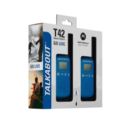 Motorola Talkabout T42 twin-pack blue
