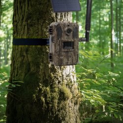 Hunting 751 PRO kamuflasje videoovervkingskamera, 16MP, 4G LTE, GPS, Night Vision, usynlige lys