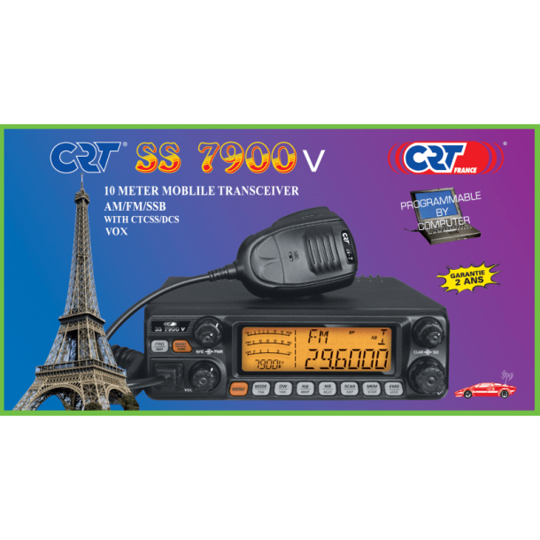 CRT SS7900 V Turbo10m HF Radio