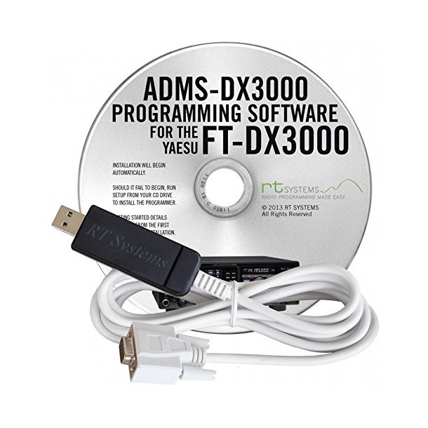 RT Systems Original ADMS- FTDX-3000 USB Programming Software