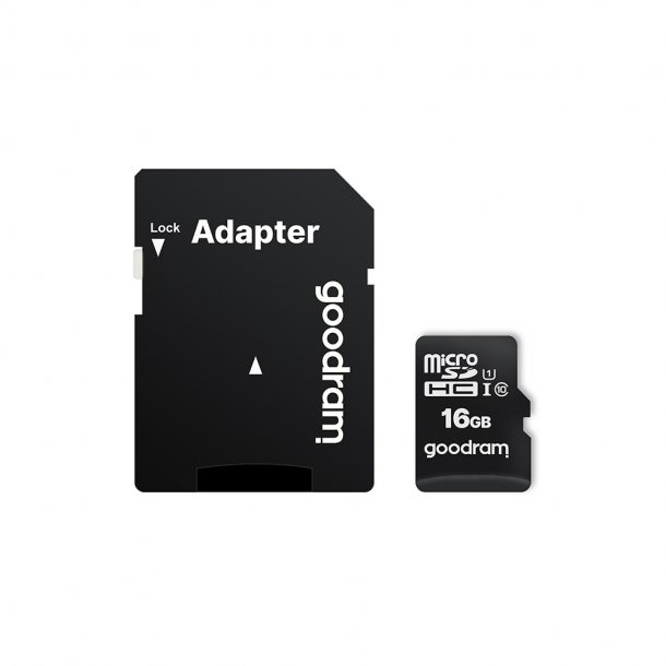 GoodRam microSDHC (16GB | class 10 | UHS I) + adapter