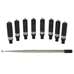 HamKing HHF-750 BNC HF antenna kit with separate coils for 7, 10, 14, 18, 21, 24, 28 (29) and VHF