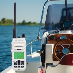DS890W portable marine radio station, 88 channels,