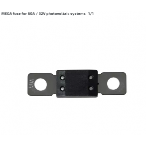 MEGA fuse for 60A / 32V photovoltaic systems