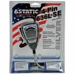 Astatic 636L-SE (SILVER) CB microphone