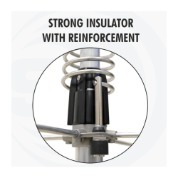 SIRIO Monsoon 10 &amp; 11 meter base antenna