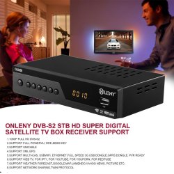 ONLENY DVB-S2 STB HD Digital Satellite Receiver Support 1080P Full HD