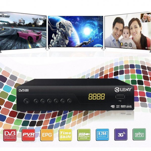 ONLENY DVB-S2 STB HD Digital Satellite Receiver Support 1080P Full HD