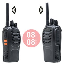 Kit of 10 portable radio stations PNI PMR R40 PRO batteries, chargers and headphones included